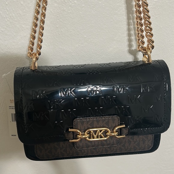 MICHAEL KORS
Michael Kors Heather Large Houlder Bag Black - Picture 5 of 6